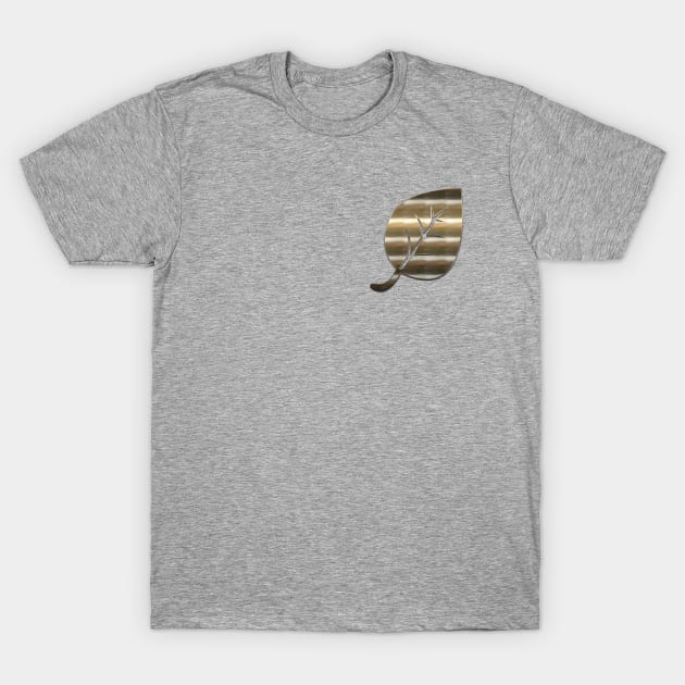 New Season Gold Leaf T-Shirt by technotext